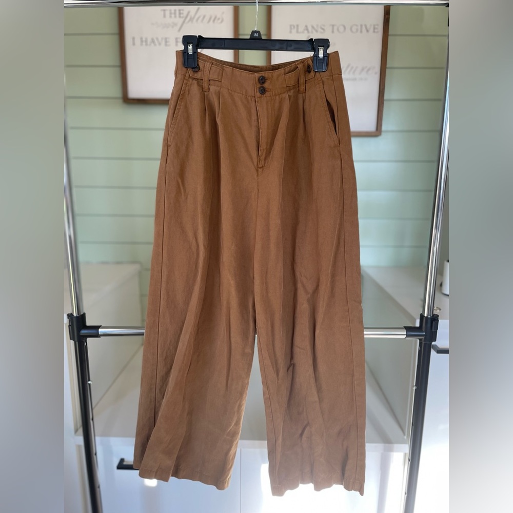 Madewell wide leg trousers 2P